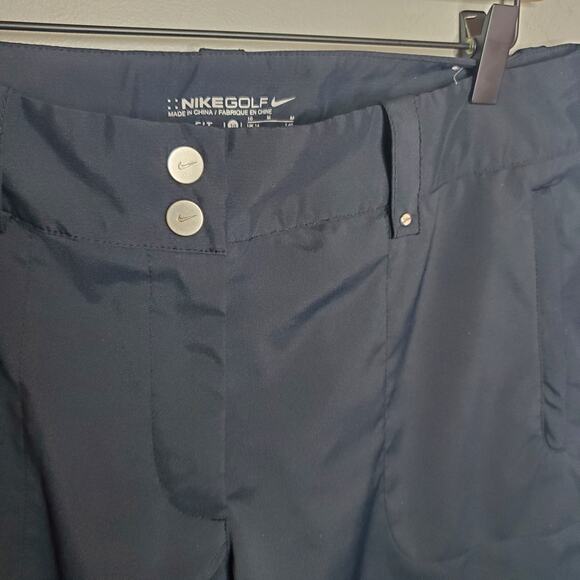Nike Golf Dri-Fit Black Pants Audrey Tour Performance Women's Size 10 Activewear - Picture 3 of 15